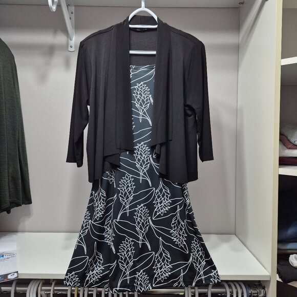 Hamakua Sleeveless Dress w/Black Jacket - Picture 1 of 4